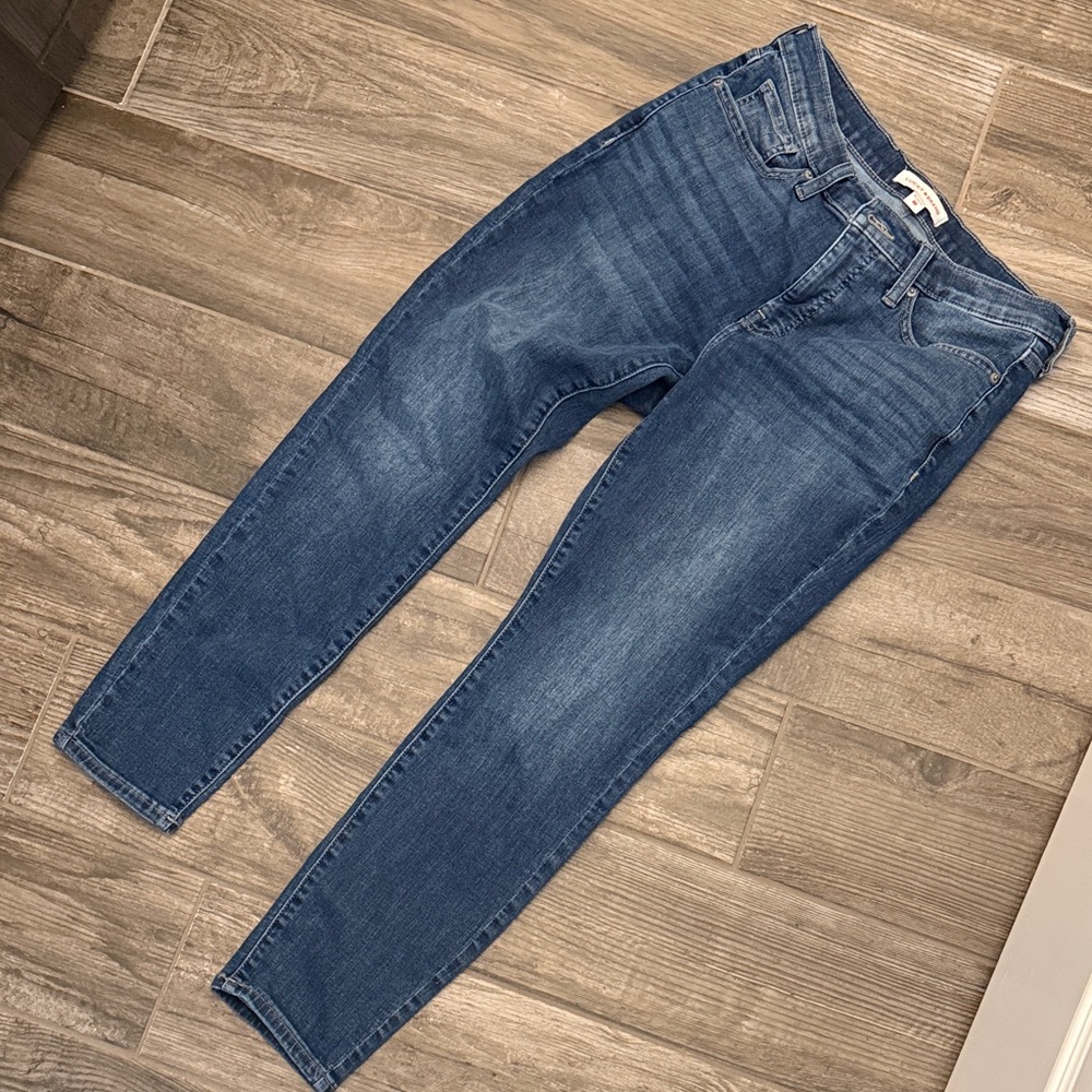 Lucky Brand Slim Straight Jeans in Dark Blue Wash